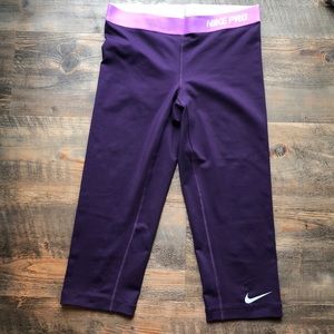 Nike Dri Fit Capri's
